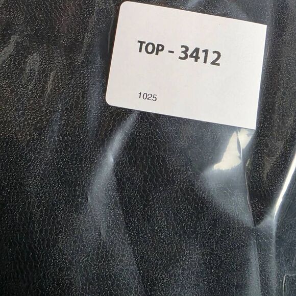 LuLaRoe Black Lace Long Cardigan Kimono Duster Size L - Picture 9 of 9